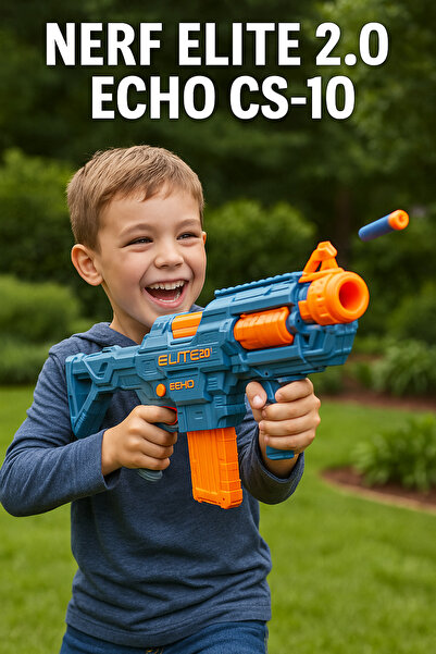 Sever Nerf Elite 2.0 Echo CS-10 Dart Tabancası
