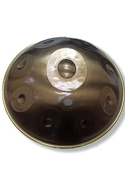 BARAN MÜZİK KITA PANTAM ECLİPSE STEEL HANDPAN 9 Notalı  RE Minör + (Bakımyağı+Çanta+renkli kuşak)