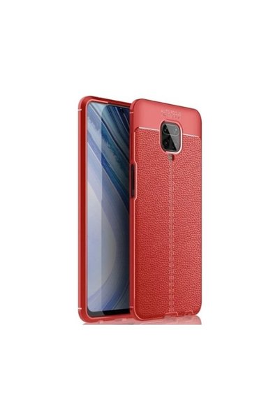 tekno grup حافظة Redmi Note 9s / Note 9 Pro بنمط جلدي فاخر من السيليكون باللو...
