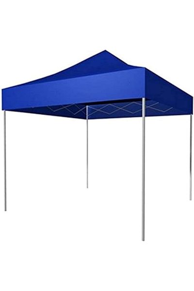 Generic Foldable Camping and Trip Umbrella 3×3 - Blue