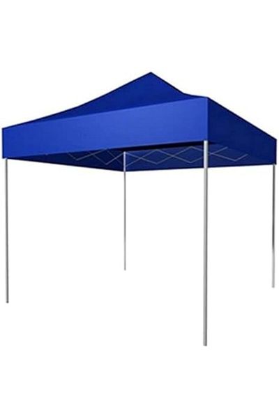 Generic Foldable Camping and Trip Umbrella 3×3 - Blue