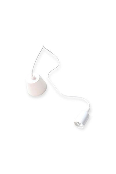 Hummer 1 meter long plastic hanger, white holder (cloth wire), 4 pieces