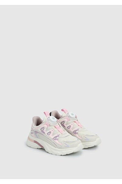 U.S. Polo Assn. Reed White Girl's Sneaker