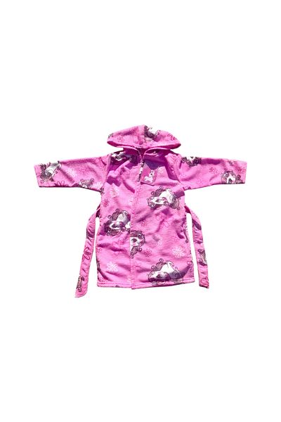 UNICORN Halat de baie pentru copii, gluga si buzunare laterale, multicolor, varsta 5-6 ani, Unicorn