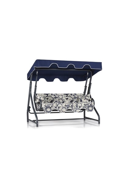 Erinöz Morus 2 Kişilik Bahçe Balkon Teras Salıncağı - Minder: Dünya & Saat Te...