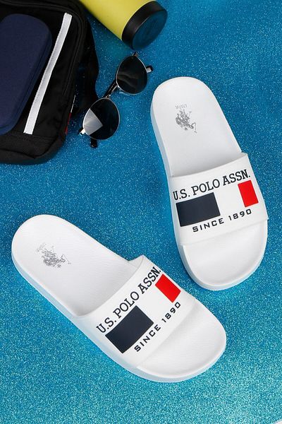 U.S. Polo Assn. U.S. Polo Assn3M Nico 3Fx Men's Slippers101373187 White