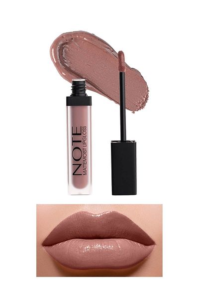 NOTE Mattemoist Lipgloss Semi-matte Liquid Lipstick 401 Matte Nude - Nude