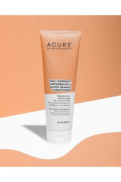 ACURE Daily Workout Watermelon And Blood Orange Shampoo, 8 Oz.