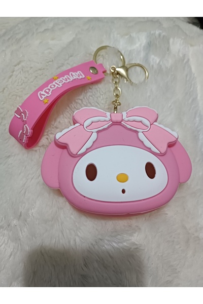 mertfigur Sanrio Kuromi My Melody Hello Kitty Breloc din silicon pentru monede
