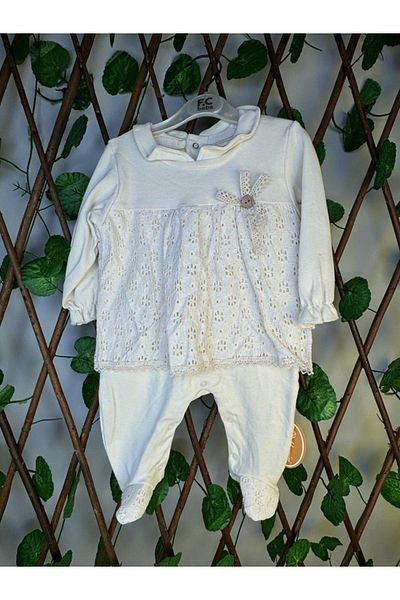 Flexi Baby Girl Lace Jumpsuit Salopette