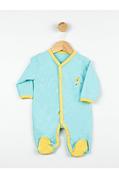 Flexi Unisex Dolphone Embroidered Jumpsuit Salopet