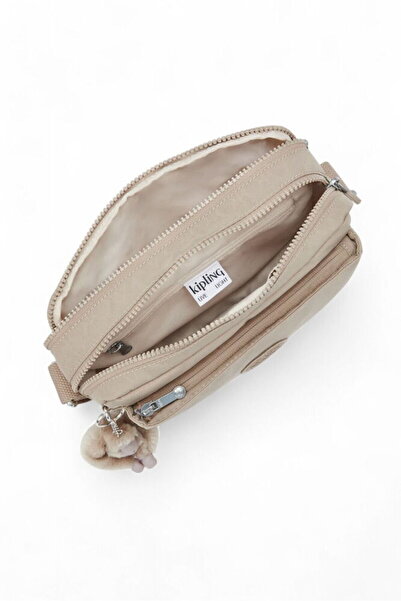 Kipling Abanu m Sign Beige Emb Women's Crossbody Bag Ki6831