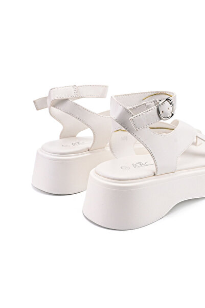 Tmall Women's sandals, Made of Eco-leather, SA20, White