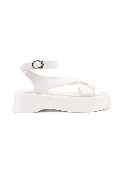 Tmall Women's sandals, Made of Eco-leather, SA20, White
