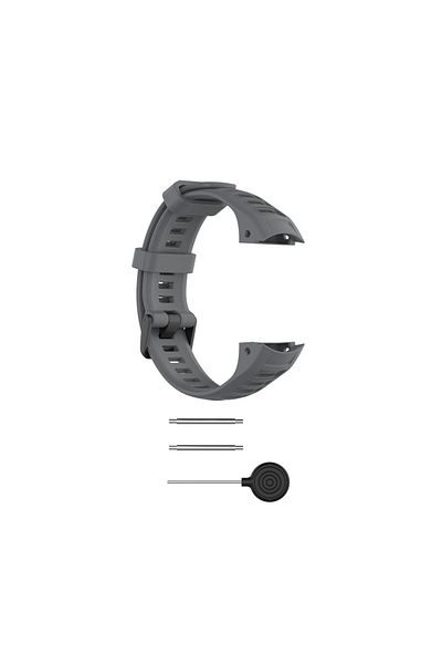 FIFATA GRAY Silicone Wristband For Garmin Instinct/2 Smart Watch Band Strap Replacement Bracelet For Garmin