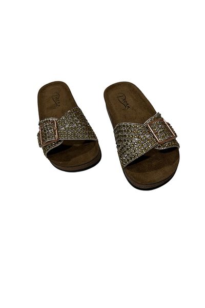 Pienn Pien Stone Orthopedic Petli Terk Buckle Daily Comfortable Slippers