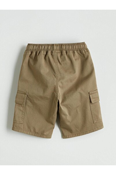 LC Waikiki Boys' Cargo Shorts with Elastic Waist