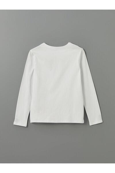 LC Waikiki Κοριτσίστικο T-Shirt με λαιμόκοψη