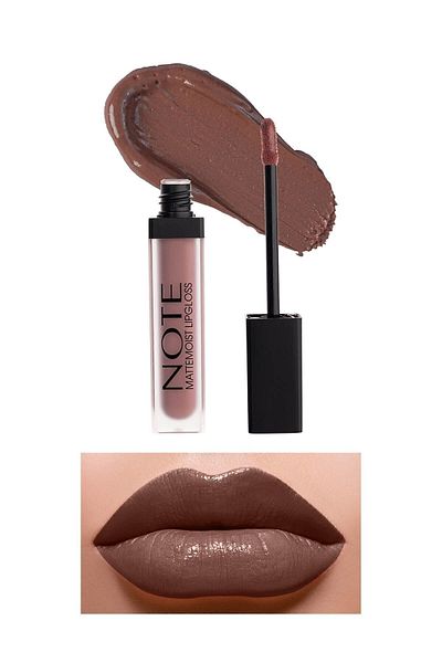 NOTE Mattemoist Lipgloss Semi-Matte Liquid Lipstick 412 Forever Nude - Nude