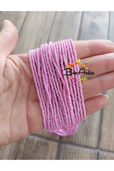 Bonanka 11/0 Preciosa Fırınlanmış Dizi Kum Boncuk - 1 Bağ (12 Dizi) - (Çap: 2 mm - 2.2 mm)