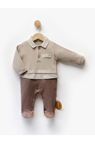Flexi Baby Boy Buttoned Overall Salopette