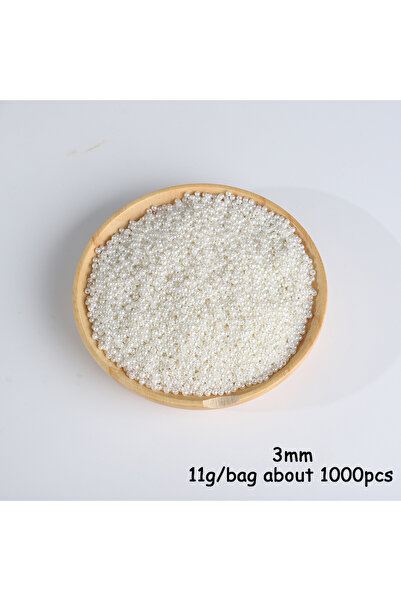 Choice style19 3-20mm 10-1000pcs ثقب مستقيم ABS اللؤلؤ المقلد سوار بيج أبيض م...