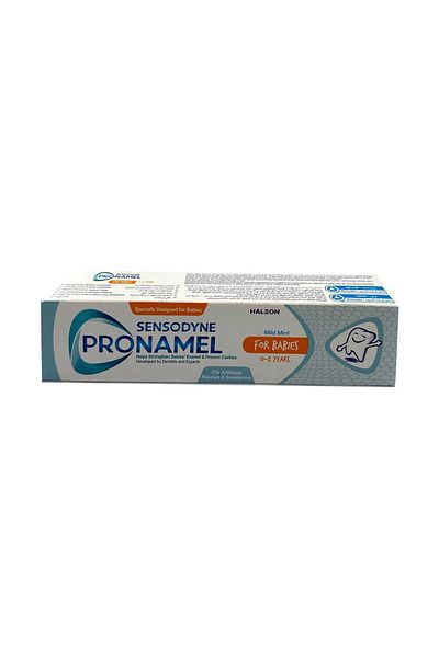 Sensodyne معجون أسنان بروناميل بالنعناع المعتدل للأطفال (0-2 سنة)