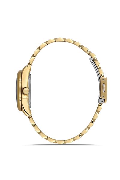 FERRO Yellow Steel Band Women's Wrist Watch Fl21570A-B6
