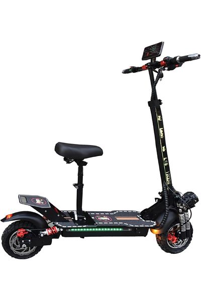 Leno Advanced Beast Electric Scooter L15 with 1200W Motor, 48V/20000mAh Battery, Aluminum Frame