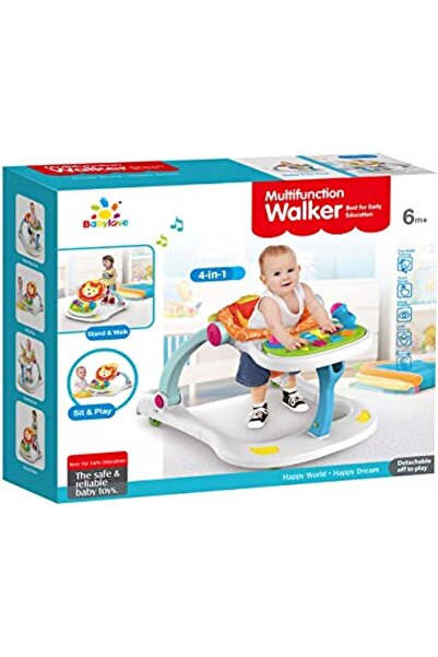 huanger عربة أطفال 4 في 1 من بيبي لوف مزودة بإضاءة وموسيقى 33-1449507