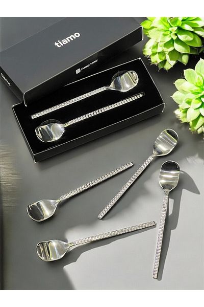 Tiamo Mios Tea Spoon 12 Li Silver