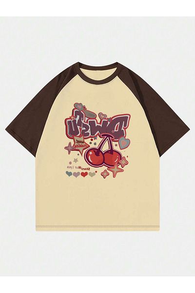Favorim50ton Μπλουζάκι Cartoon Cherry (Unisex)
