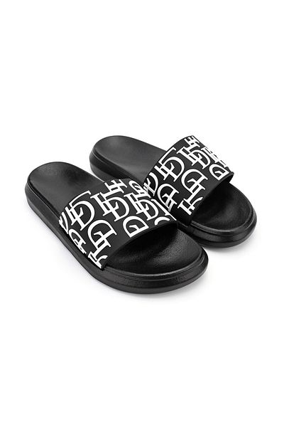 Tmall Women's Slippers, Made Of Eco-leather, Sa51, Black