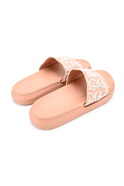 Tmall Papuci de damă, din piele ecologică, Sa51, portocalii