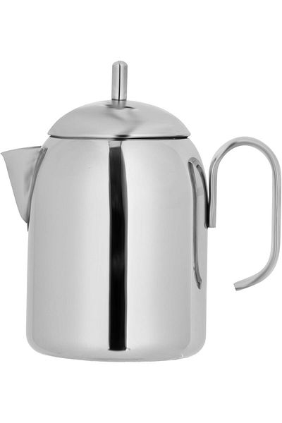 ALSAIF Practical 700ml tea kettle from Saif, heat-resistant, silver color