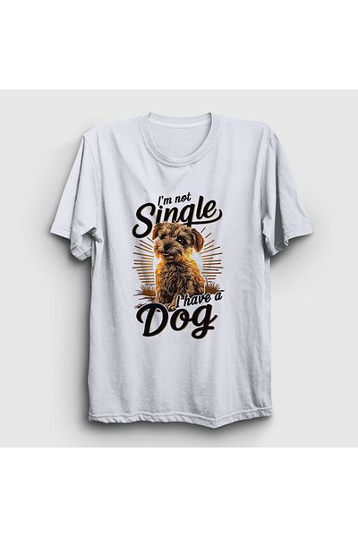 Presmono Μπλουζάκι δώρου Unisex White Yorkshire Terrier Dog 540418 ττ