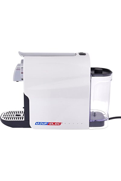 ALSAIF Electric Coffee Maker, 2 Coffee Capacity (25ML AND 50ML), Self Cleaning Function, 1350w, White