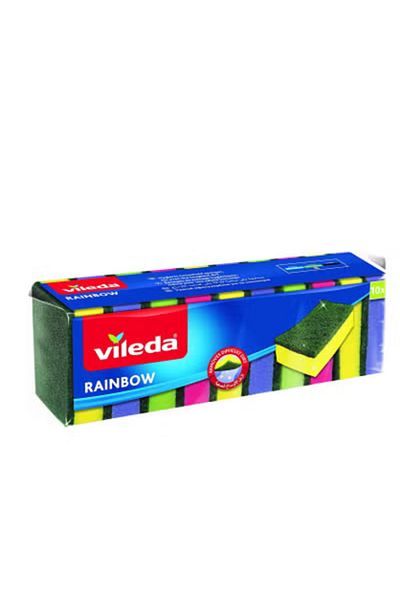 Vileda Vileda Rainbow 12-Piece Sponge Set