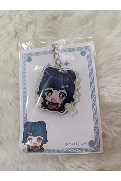 mertfigur Genshin Anime Acrylic Keychain