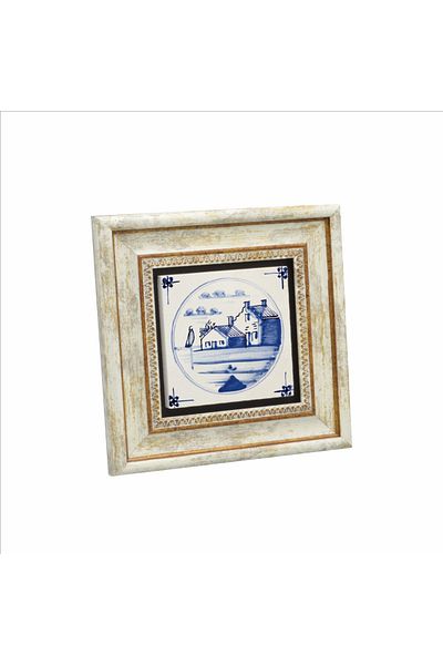 Sadrazam Pictură din piatră naturală imprimată cu model olandez (20 X 20 KD-94)
