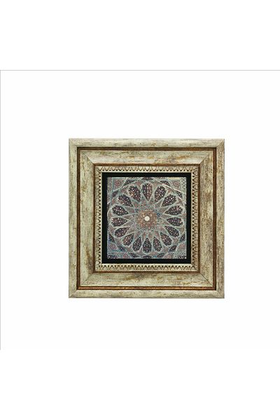 Sadrazam Sa'Di-Yi Shirazi Mausoleum Dome Printed Natural Stone Painting (20 X 20 Kd-67)
