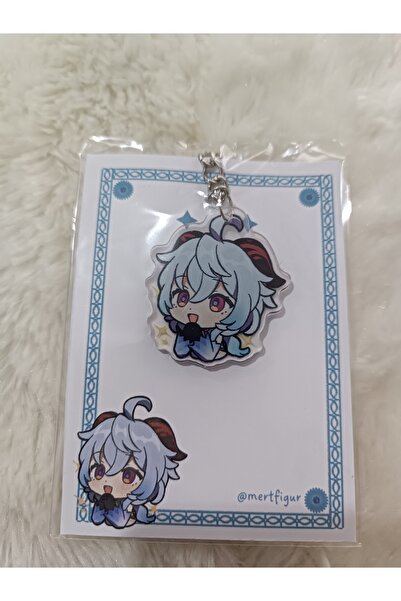 mertfigur Genshin Anime Acrylic Keychain