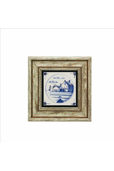 Sadrazam Pictură din piatră naturală imprimată cu model olandez (20 X 20 KD-94)