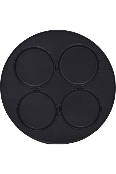 ALSAIF Electric Crepe Maker 4 Pcs, Molds Machine , 1200w, White/black