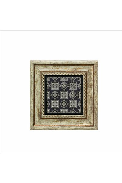 Sadrazam Pictură din piatră naturală imprimată cu model bizantin (20 X 20 KD-87)