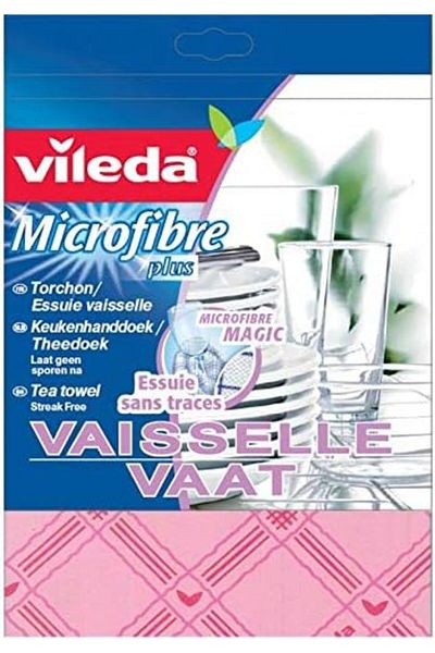 Vileda Vileda Microfiber Cleaning Cloths, Assorted Colors