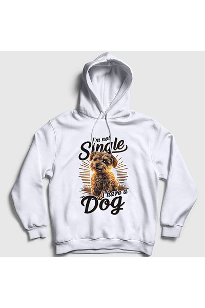 Presmono Φούτερ με κουκούλα δώρο Unisex White Yorkshire Terrier Dog 540463 ττ