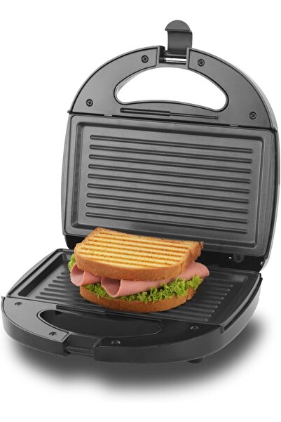JANO Electric Sandwich Maker From , 750 Watts, Non-stick Surface With Locking System, Handle Indicato