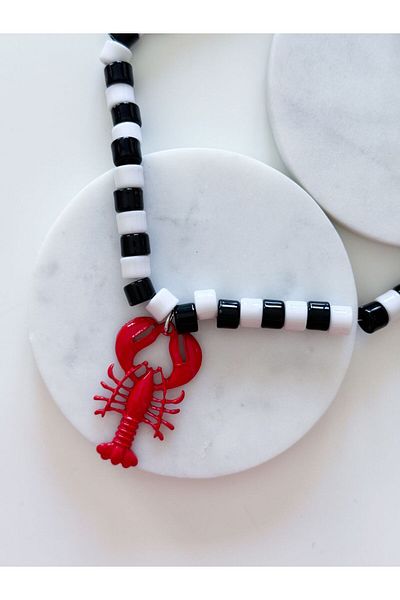CHARMLUCKY Scorpio Bead Necklace