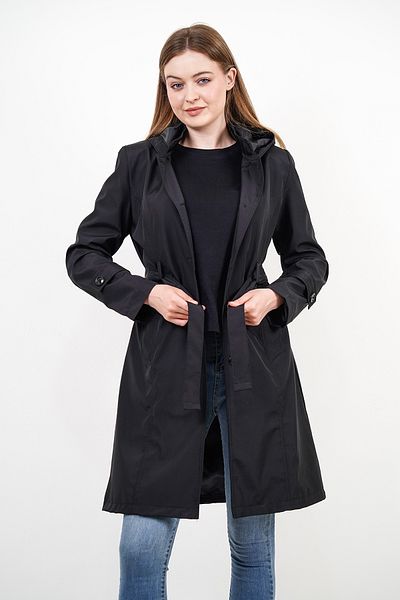 HeviStor Trench Hoodie Hooded Detachable Hood+A Quality
